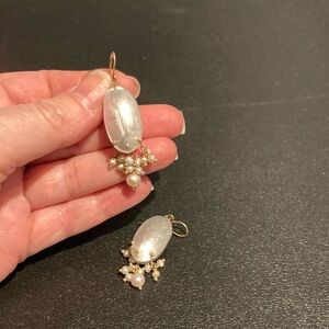 Lucite earrings